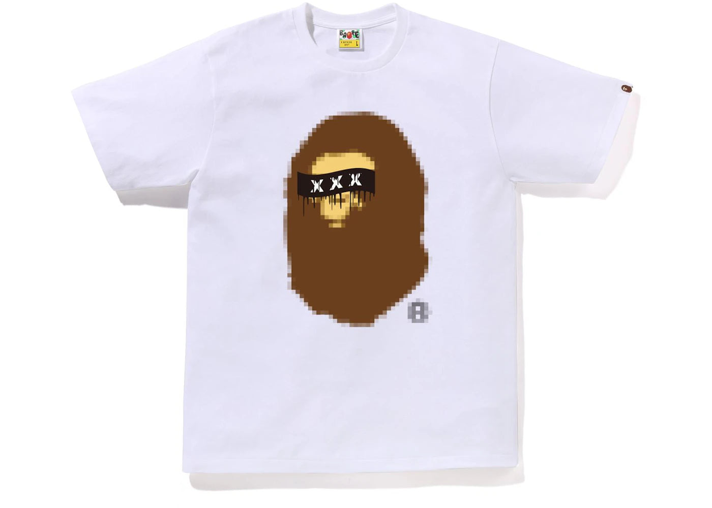 BAPE Gallery x Yasunari Miyazaki Tee White