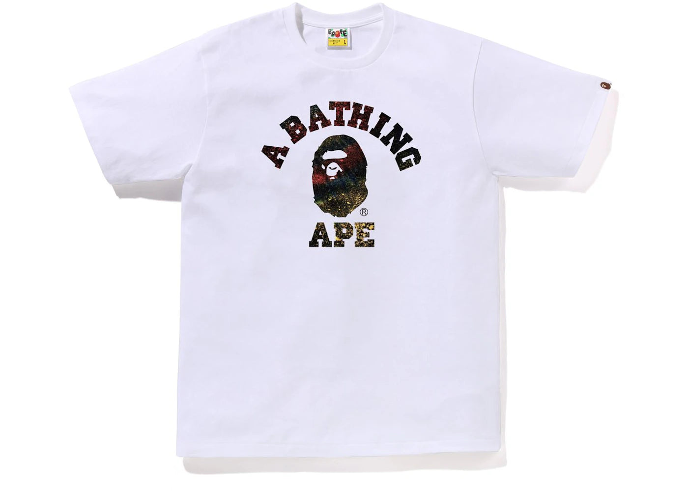 BAPE Gallery x Yoshifumi Egawa Tee White