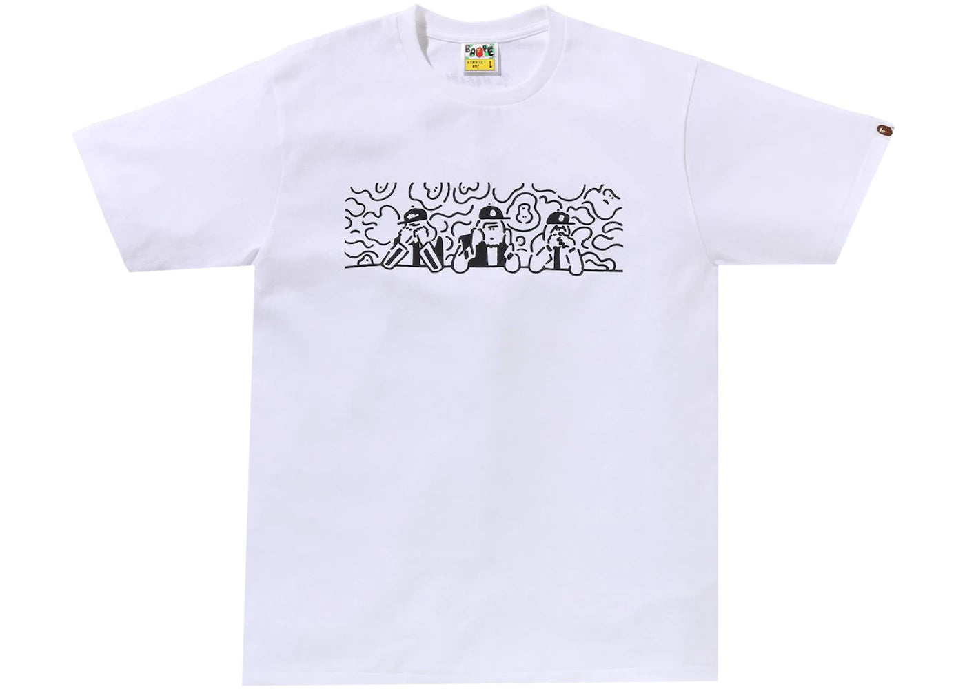 BAPE Gallery x Yu Nagaba Tee White
