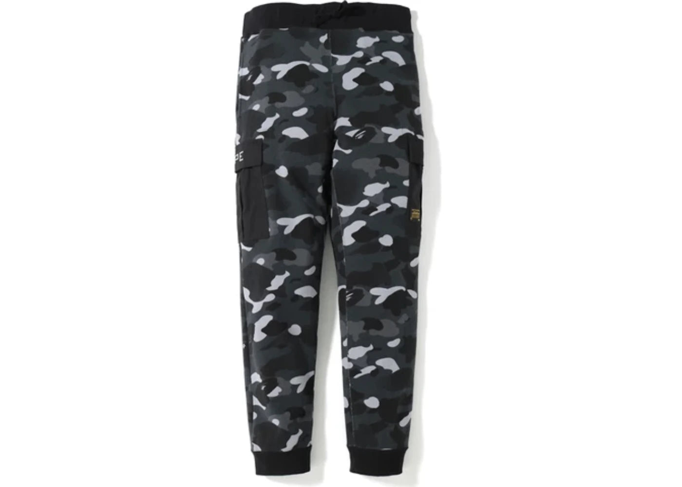 BAPE Gradation Camo Military Slim Sweat Pants Black
