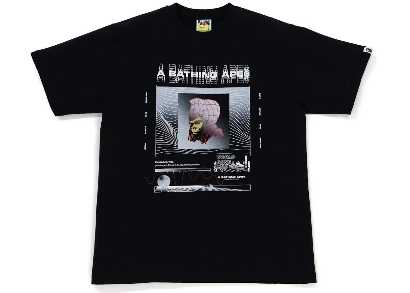 BAPE General Tee Black