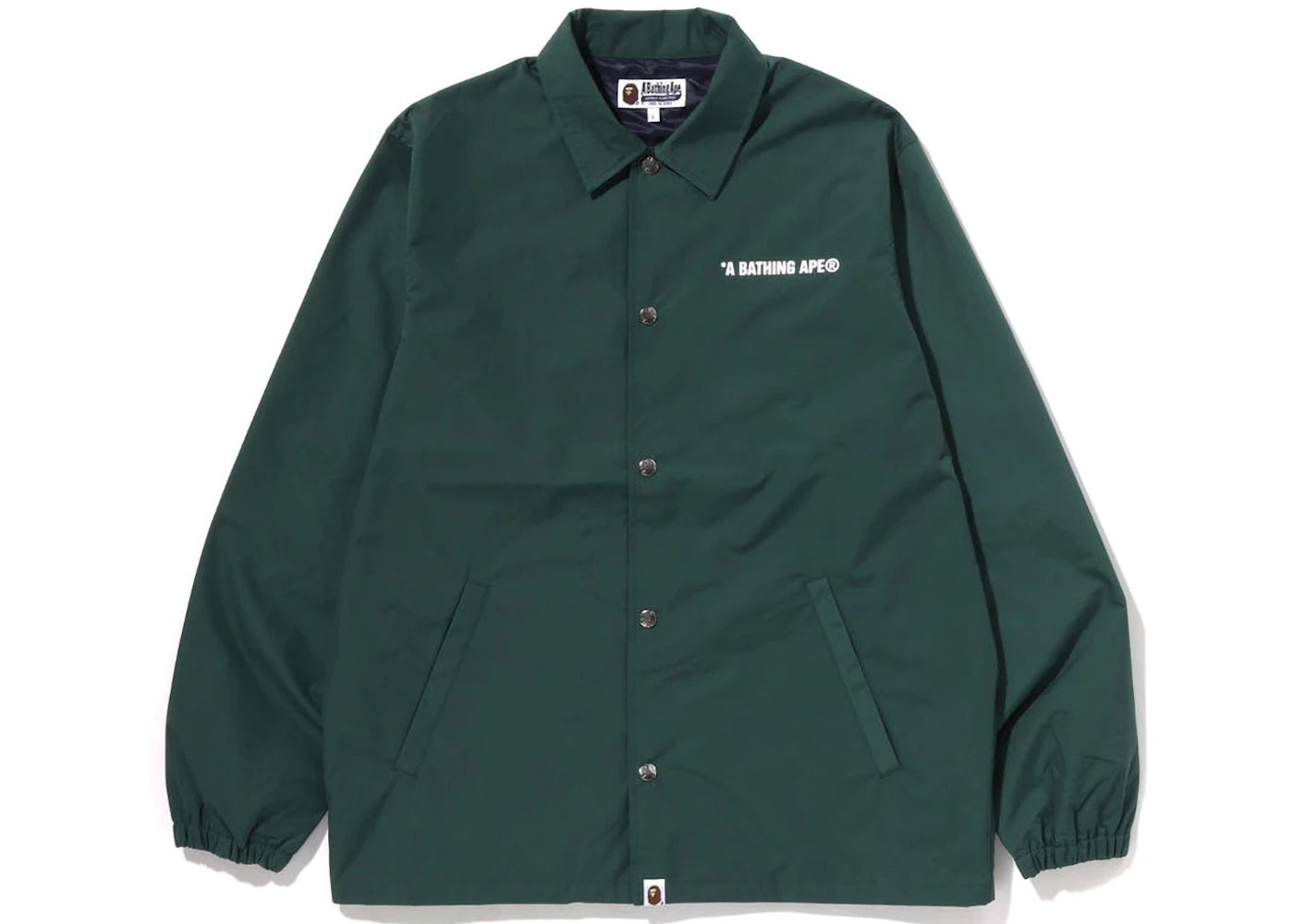 BAPE Giant Ape Head Coach Jacket Green