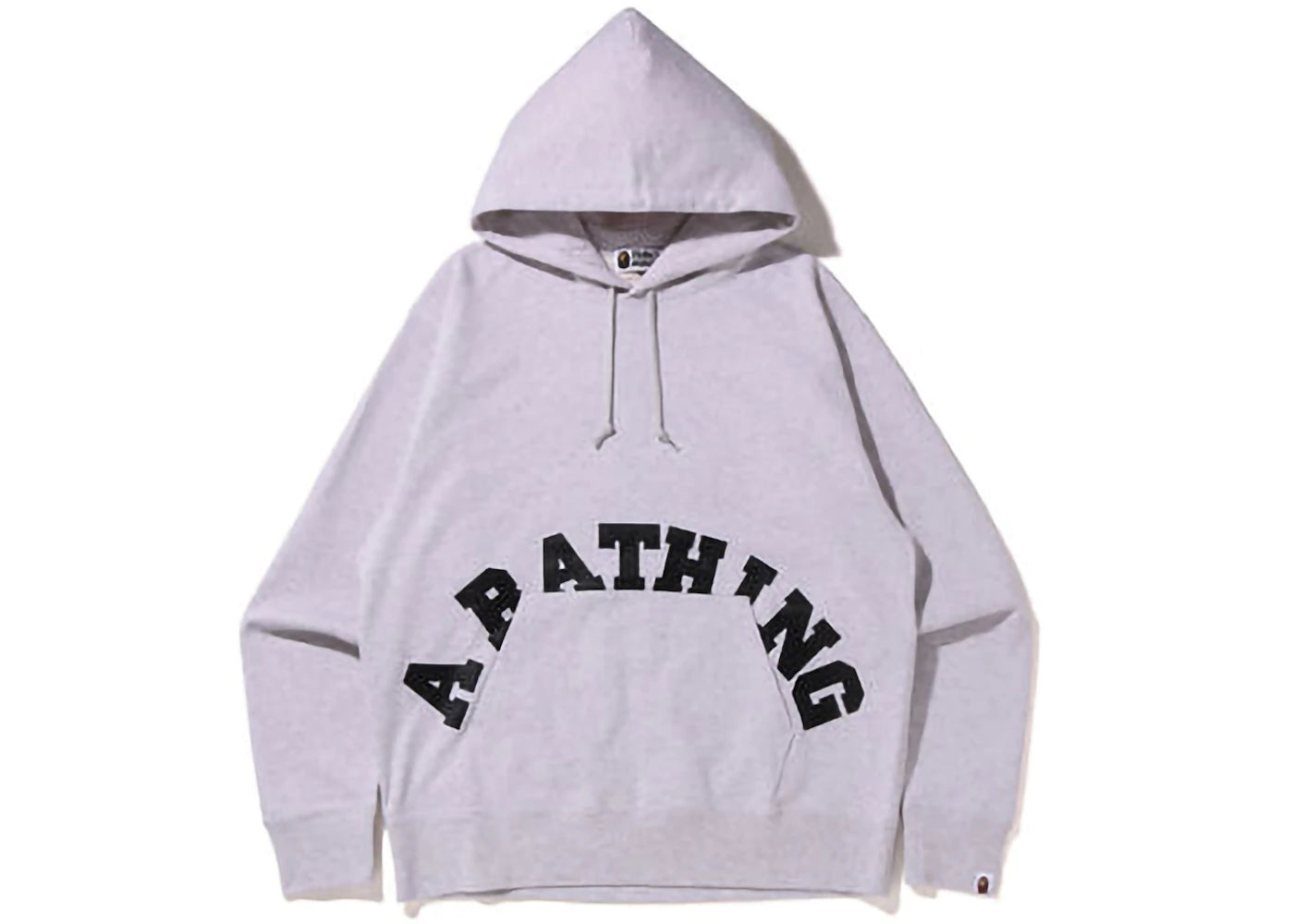 BAPE Giant Ape Head Relaxed Fit Pullover Hoodie Grey