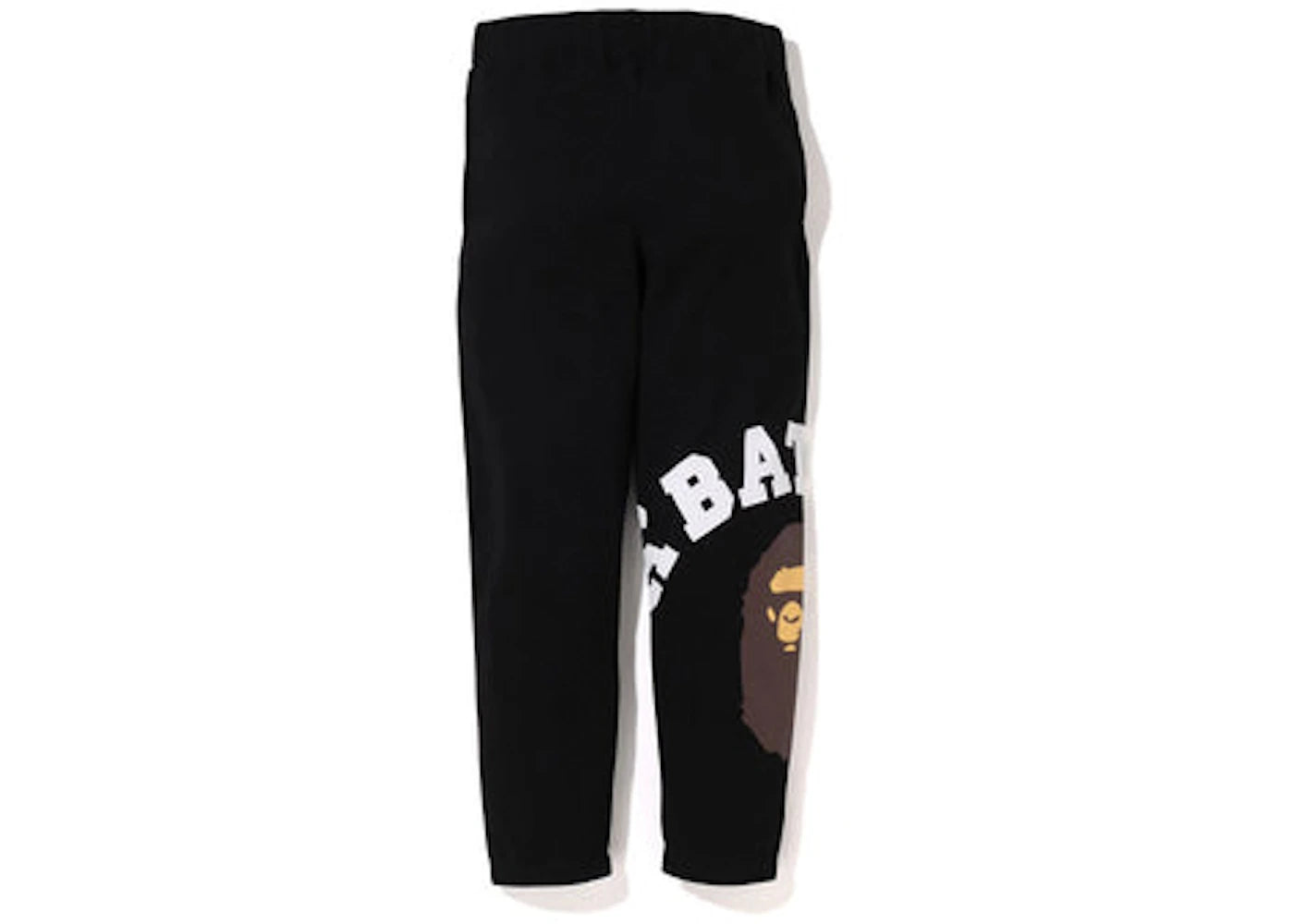 BAPE Giant College Sweatpants Black