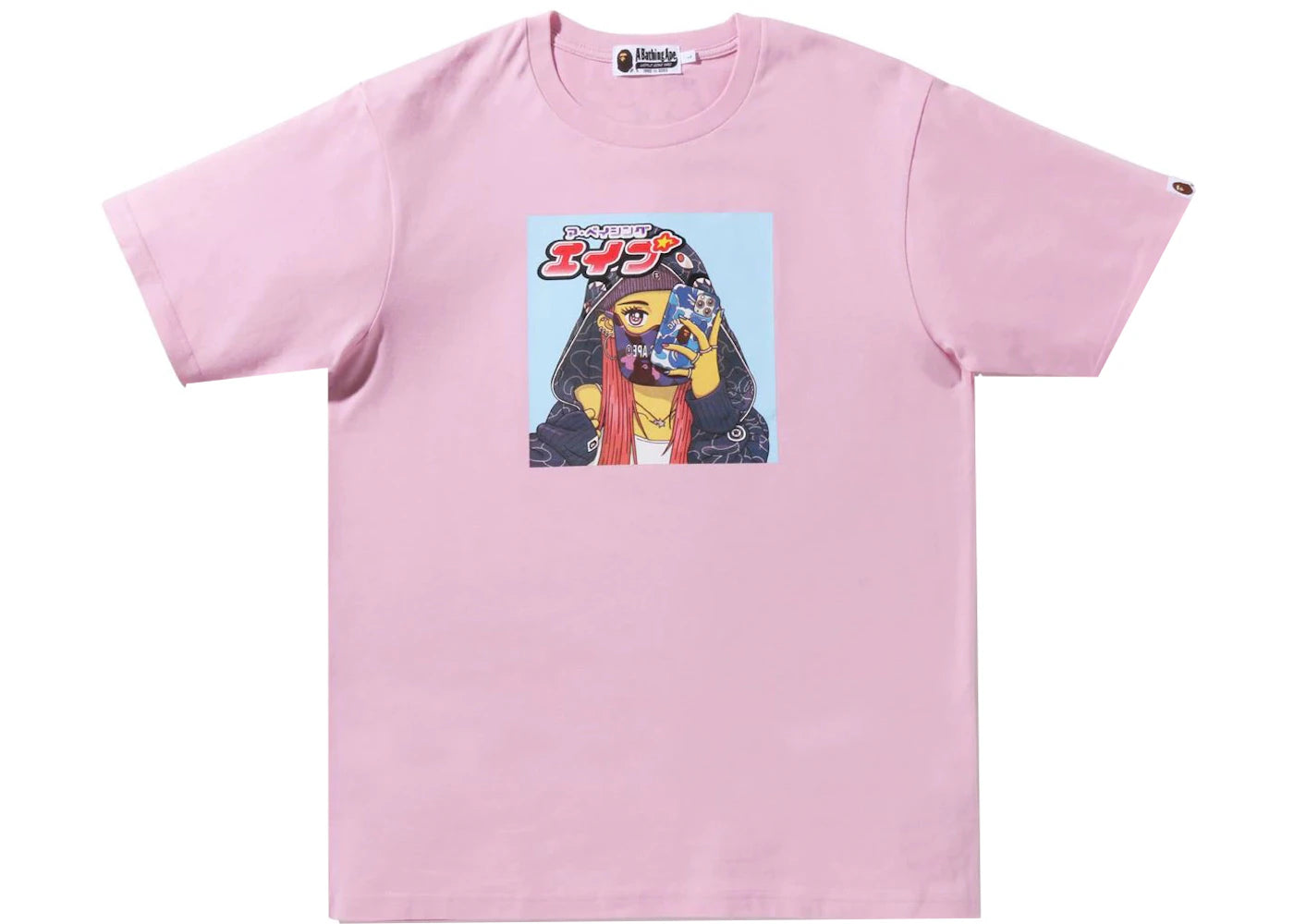 BAPE Girl Tee Pink