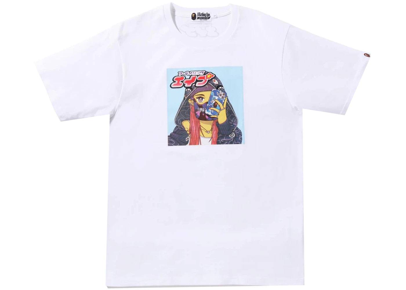 BAPE Girl Tee White