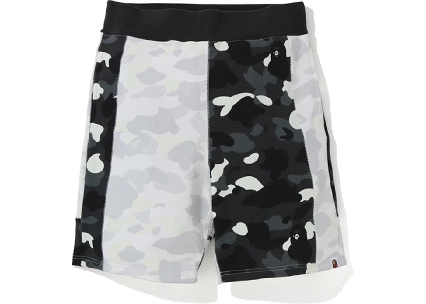 BAPE Glow In the Dark City Camo Sweat Shorts Black/White