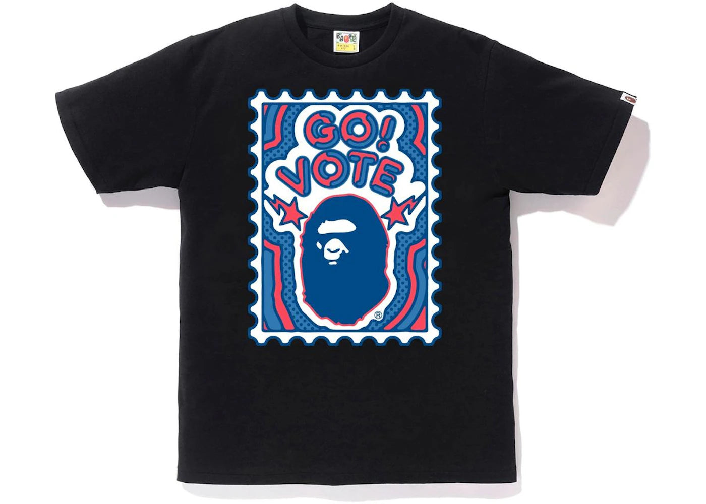 BAPE Go Vote Tee #2 Black