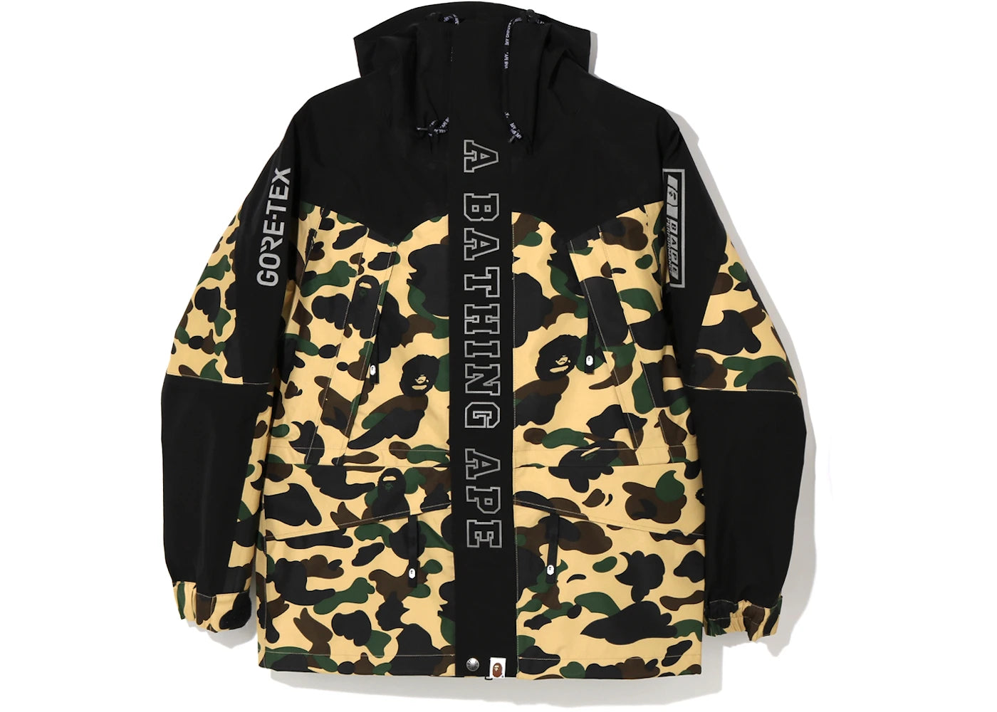 BAPE Gore-Tex 1st Camo Snowboard Jacket (FW19) Yellow