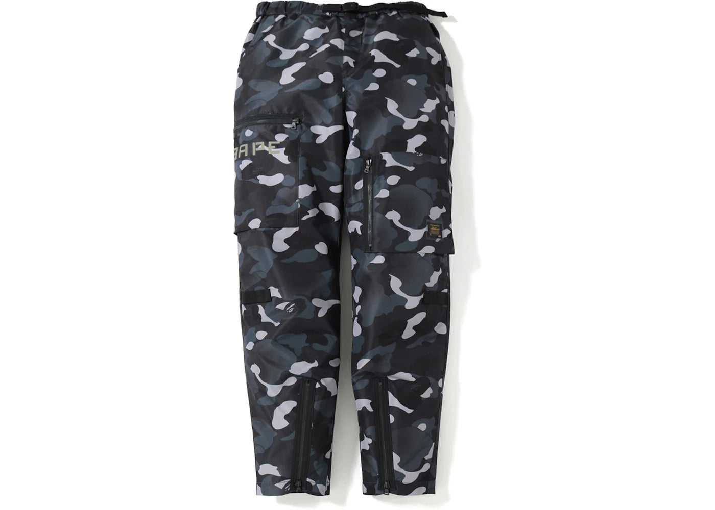 BAPE Gradation Camo Flight Pants Black