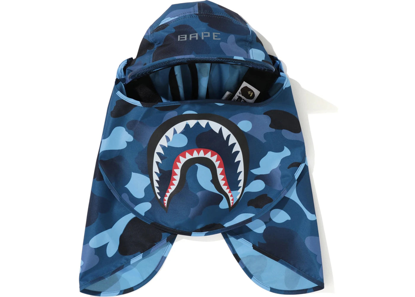 BAPE Gradation Camo Mask Cap Blue