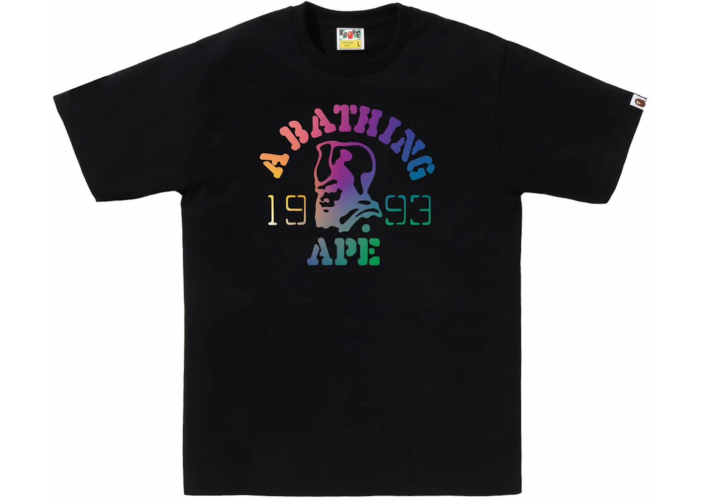BAPE Gradation General Tee Black