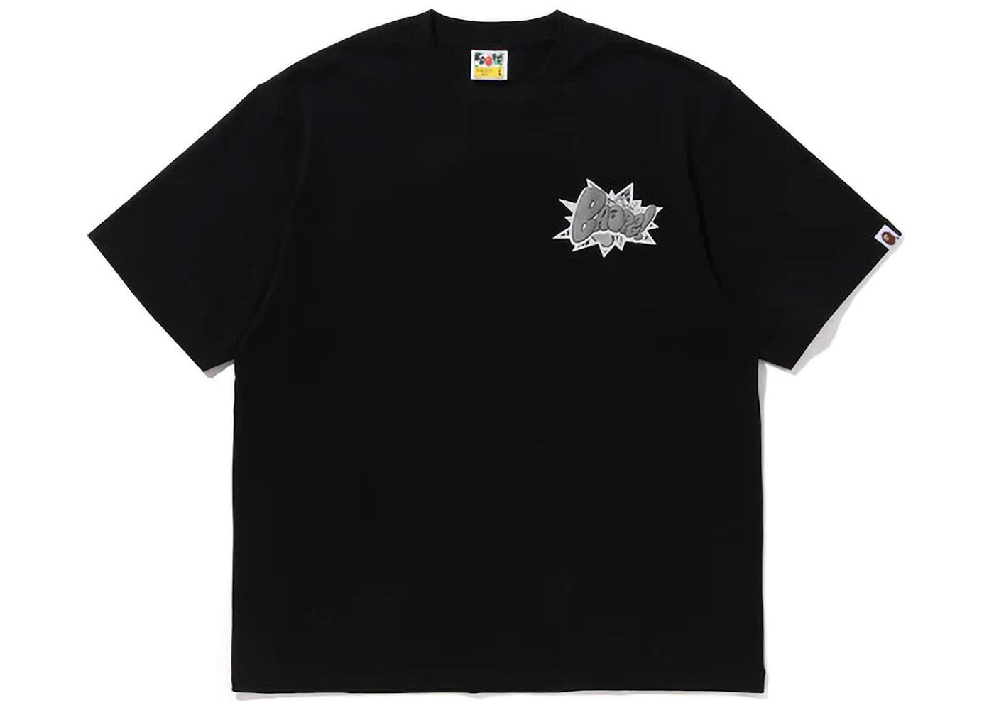 BAPE Graffiti Bape Relaxed Fit Tee Black