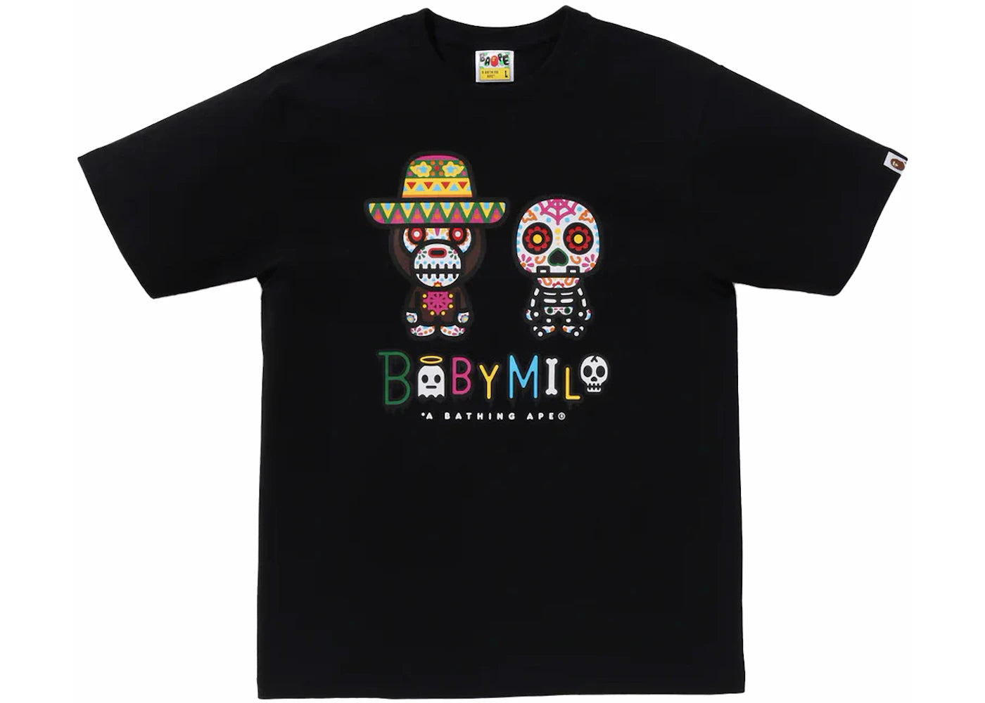 BAPE Halloween Baby Milo Tee Black