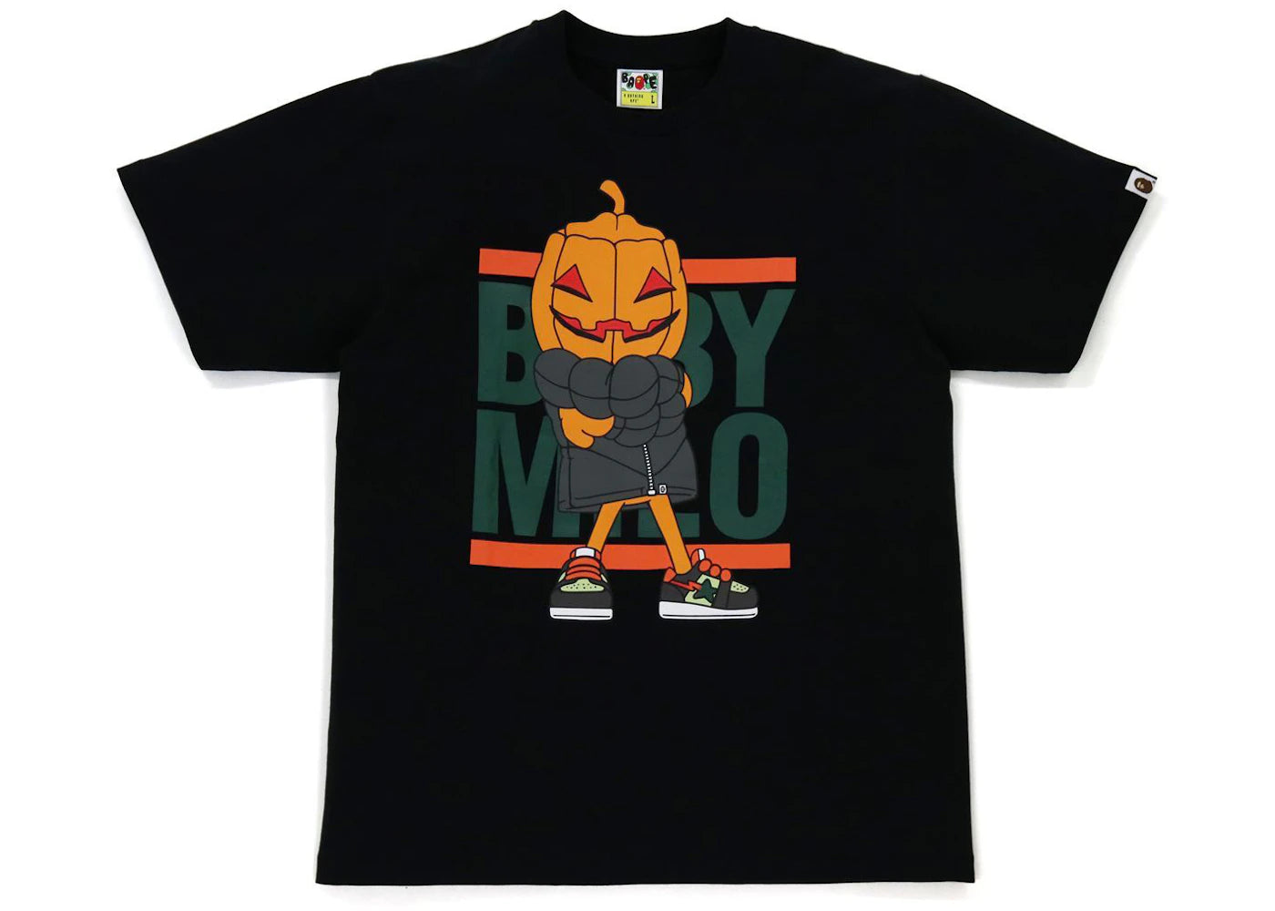 BAPE Halloween Baby Milo Tee (FW21) Black