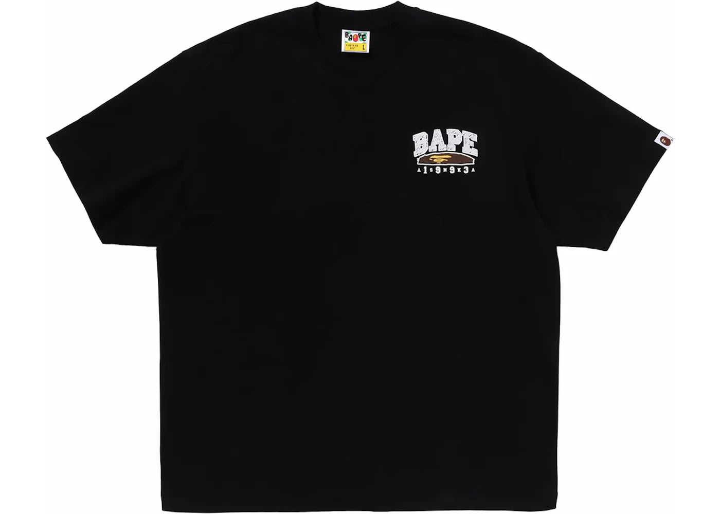 BAPE Hand Draw Bape Relaxed Fit Tee Black