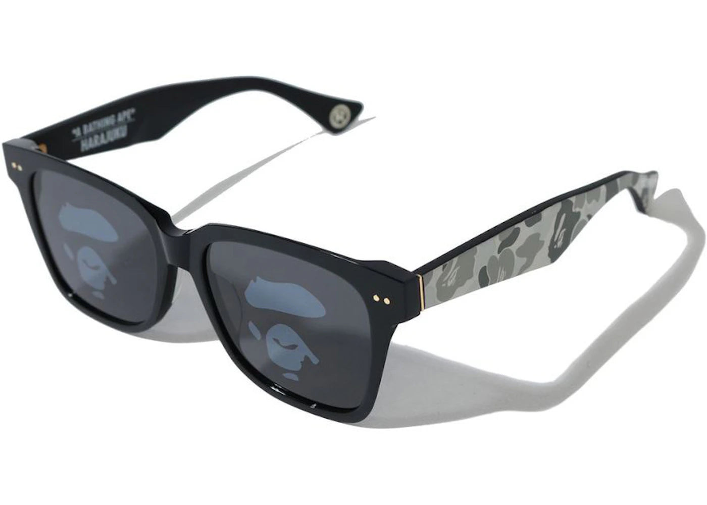 BAPE Harajaku Sunglasses Black/Grey