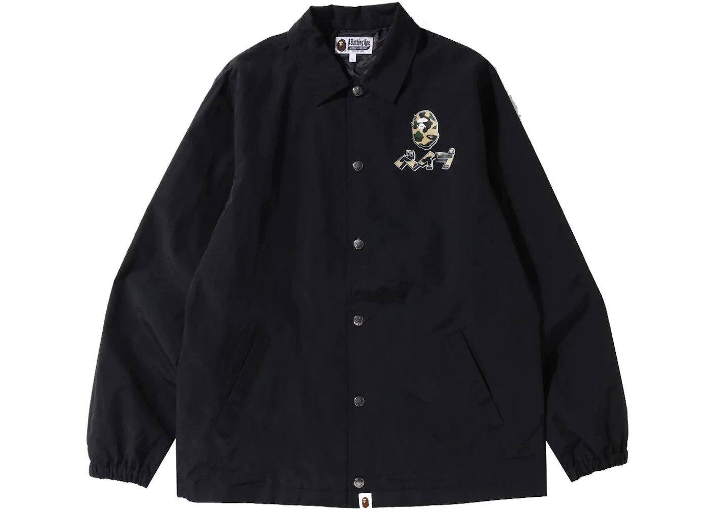 BAPE Harajuku Coach Jacket Black