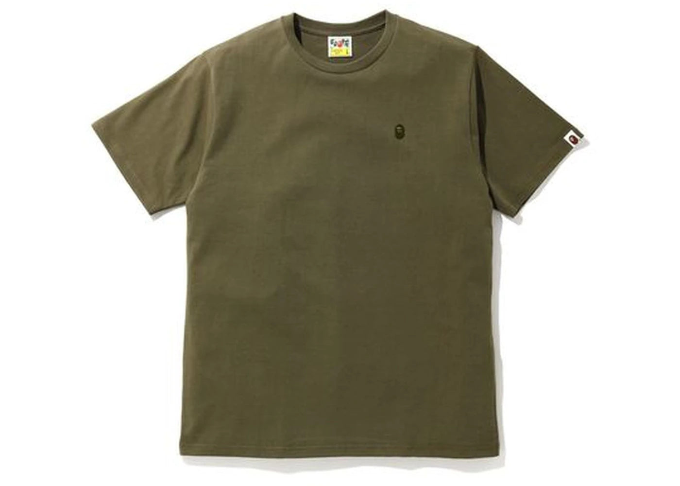 BAPE Head One Point Tee Olive