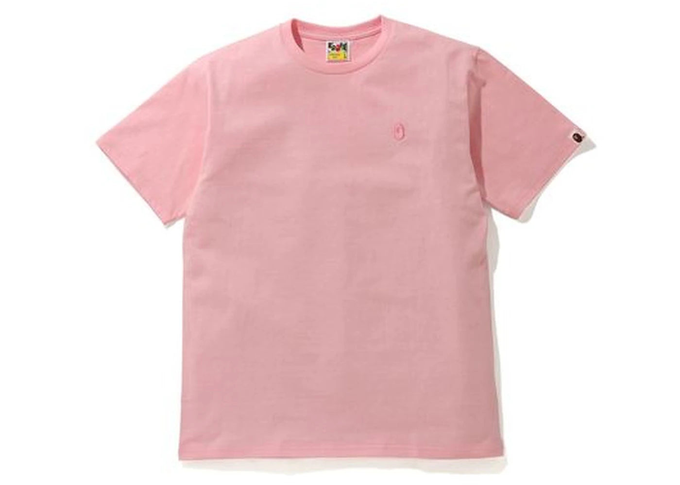 BAPE Head One Point Tee Pink