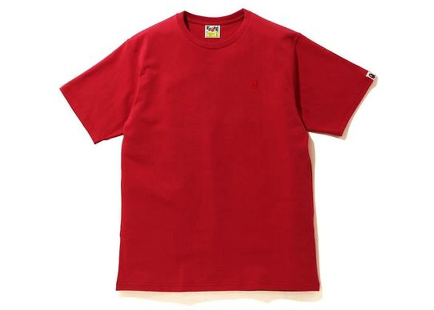 BAPE Head One Point Tee Red