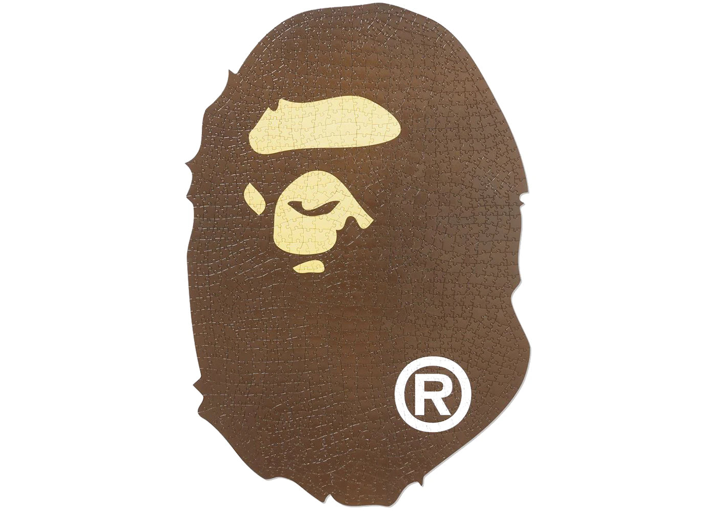 BAPE Head Puzzle (1,050 Pieces) Brown