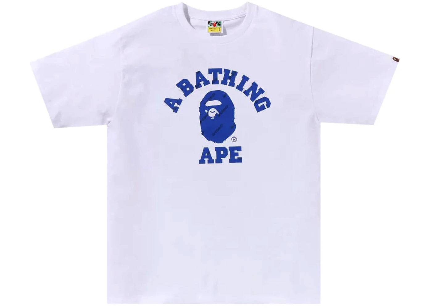 BAPE Hexagram College Tee (FW24) White