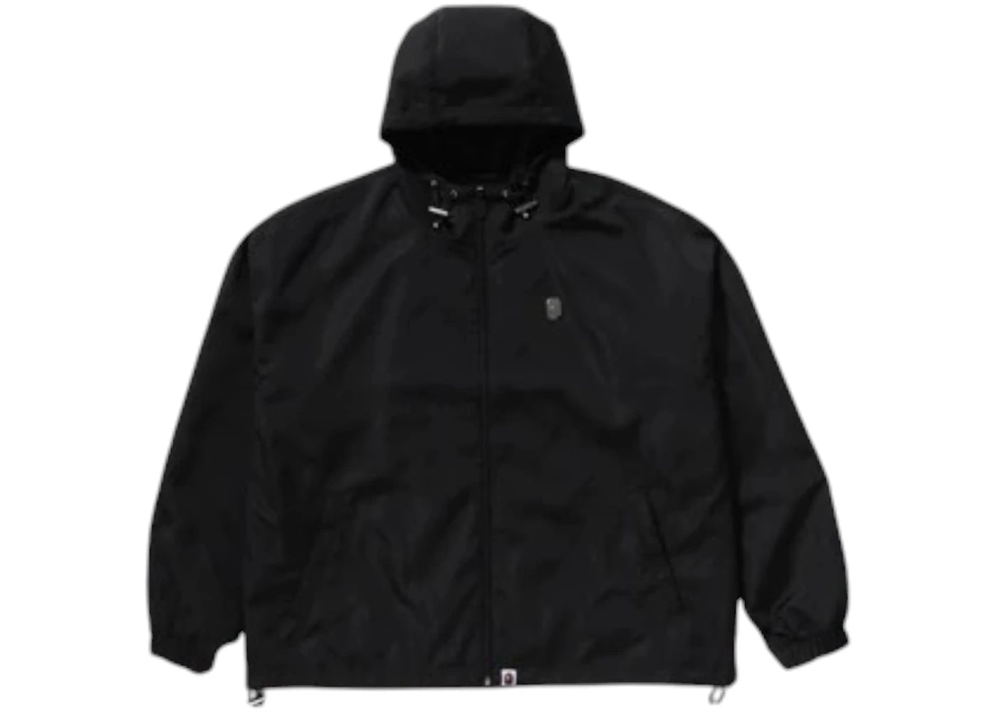 BAPE Hexagram Logo Hoodie Jacket Black