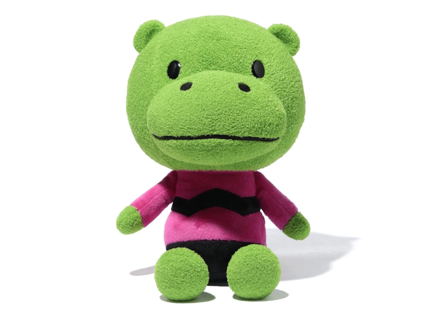 BAPE Hippo Plush Doll 35cm Green