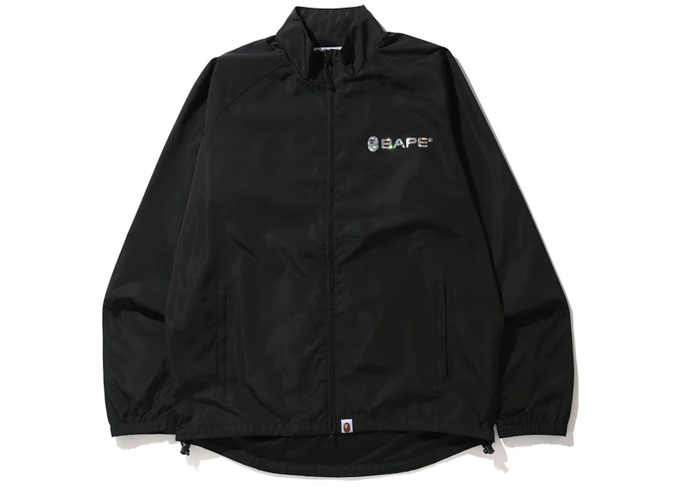 BAPE Hologram Logo Cycling Jacket Black