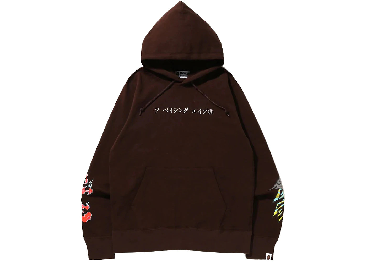 BAPE Japan Guardians Pullover Hoodie Brown