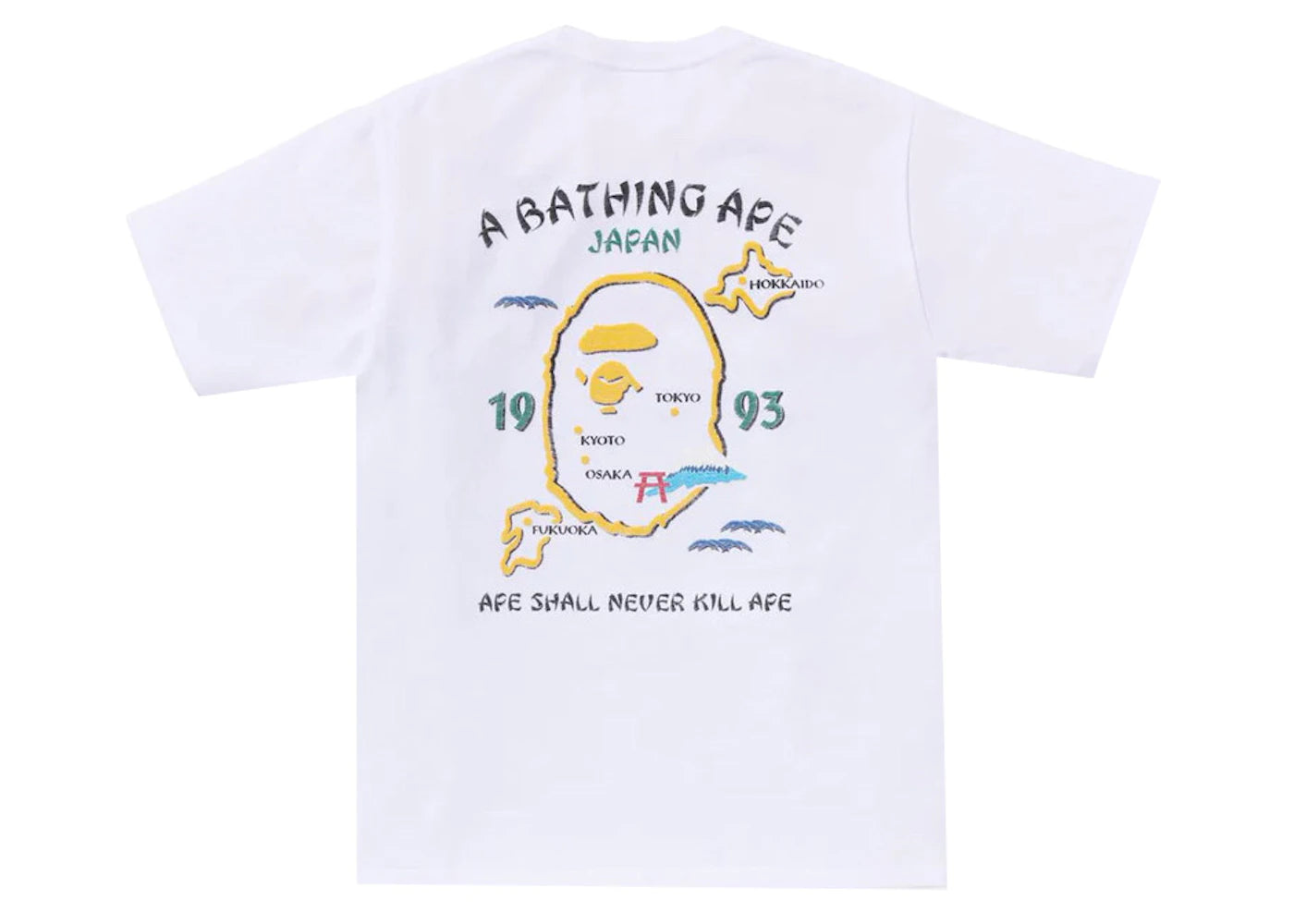 BAPE Japan Souvenir #2 Tee White