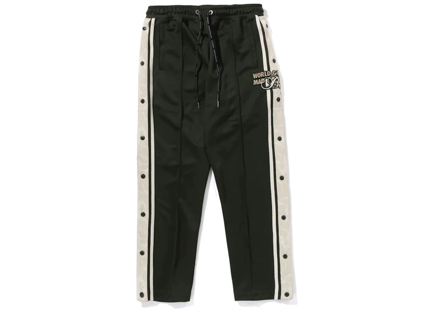 BAPE Jersey Track Pants Green