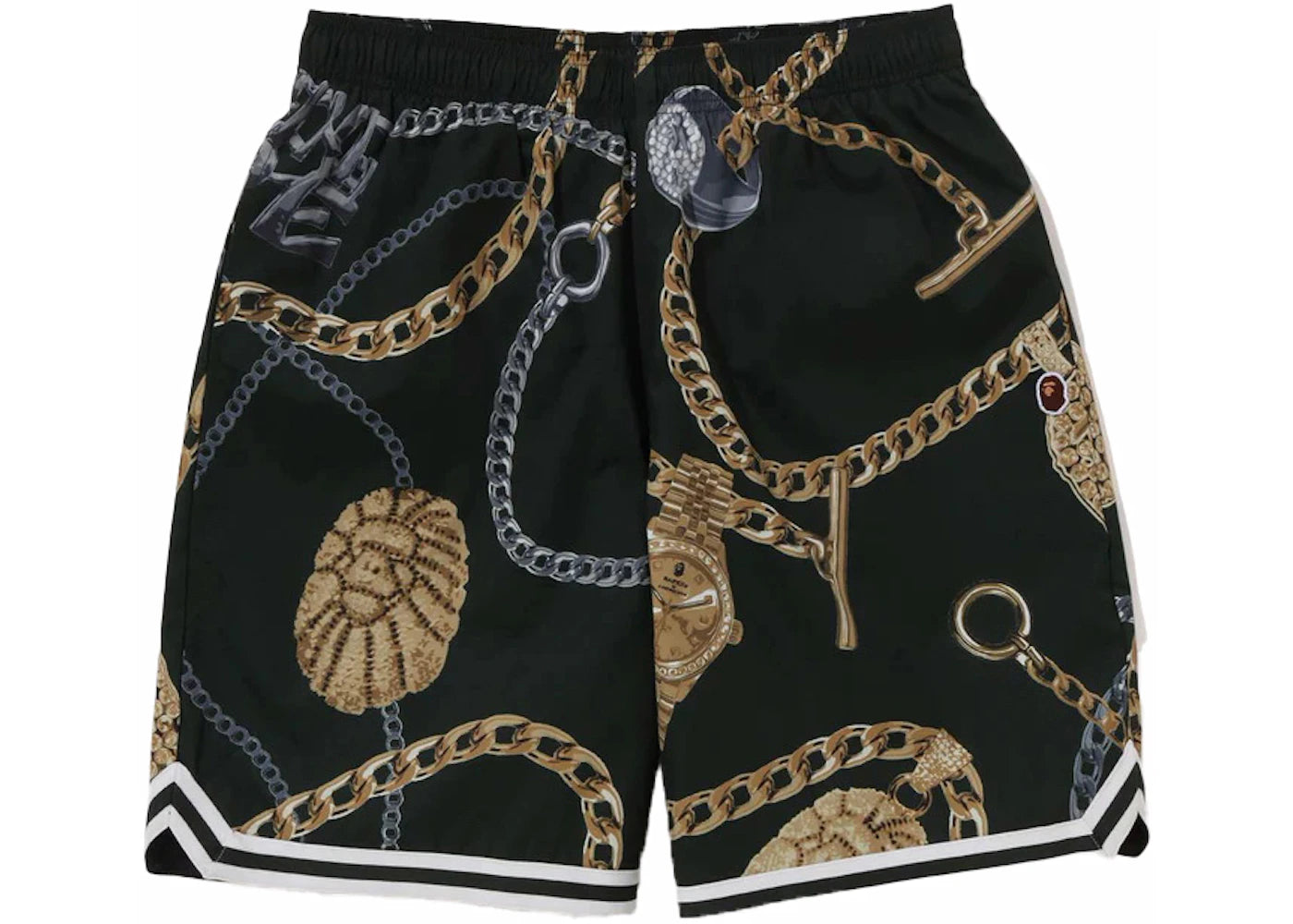 BAPE Jewels Shorts Green