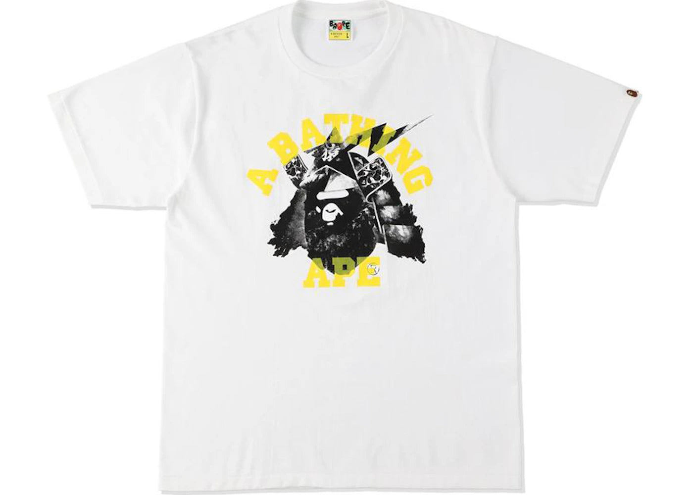 BAPE Kabuto Tee White