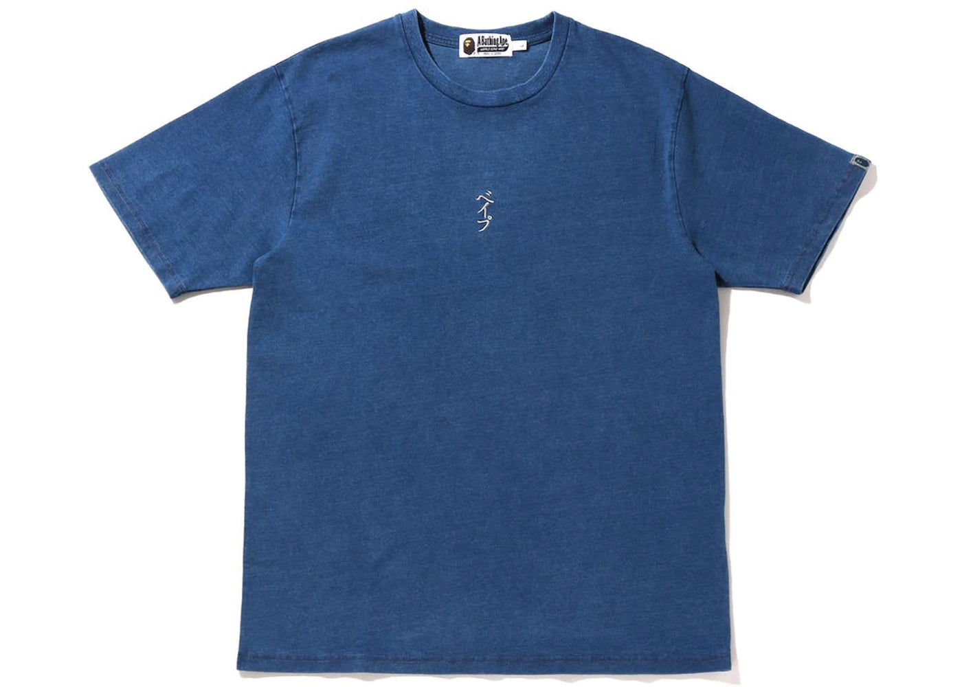 BAPE Kamon Tee Indigo