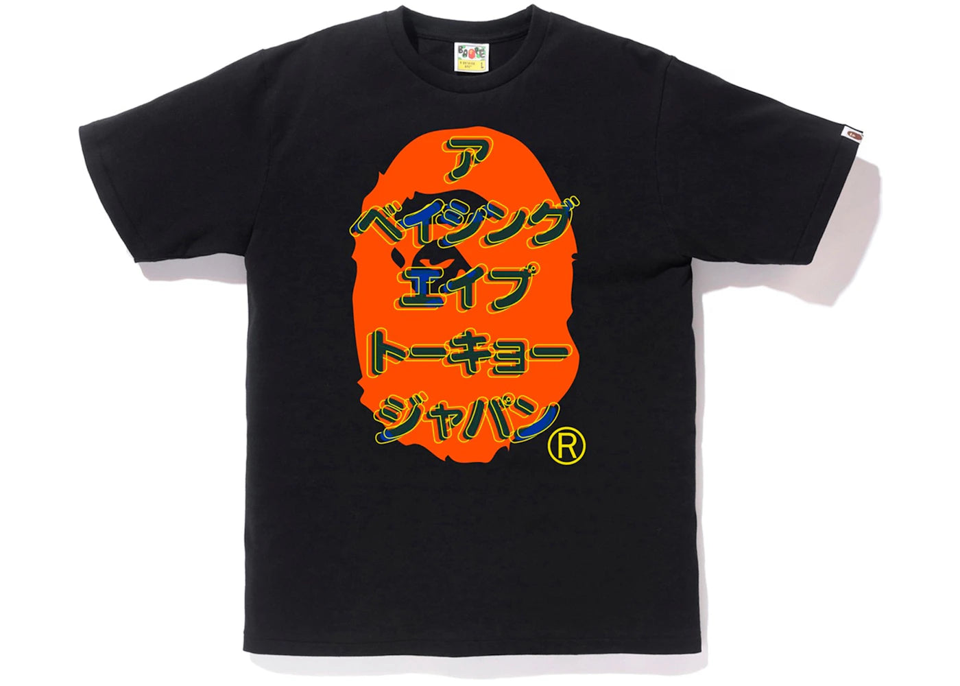 BAPE Katakana Ape Head Tee (FW19) Black