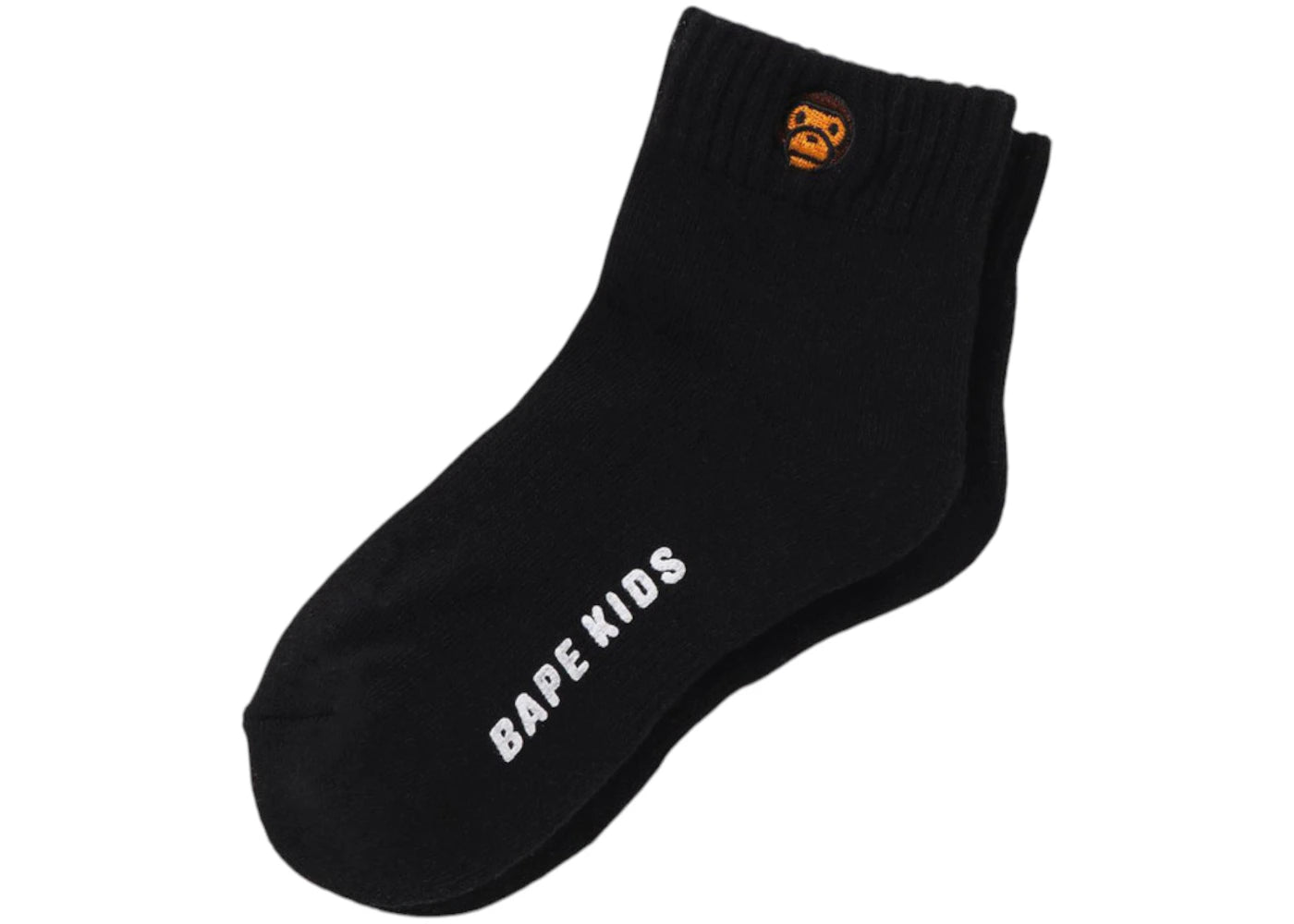 BAPE Kids Baby Milo One Point Socks Black
