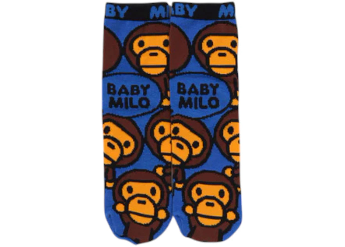BAPE Kids Baby Milo Socks Blue
