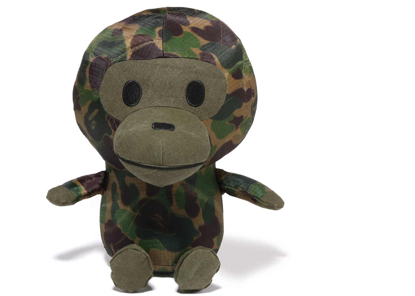 BAPE Kids x Readymade ABC Camo Baby Milo Plush Doll (M) Army Green