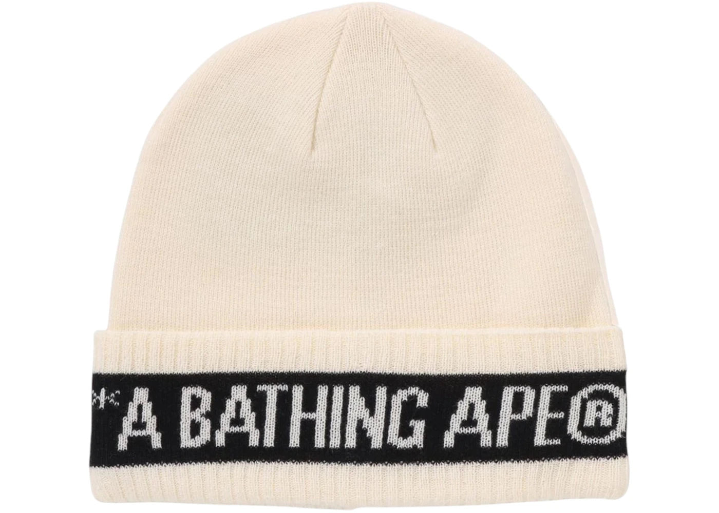 BAPE Knit Cap Ivory