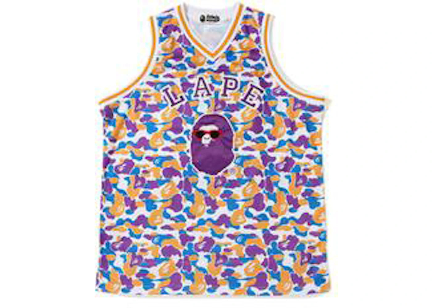 BAPE LA 1st Anniversary Basketball Tank Top Multi