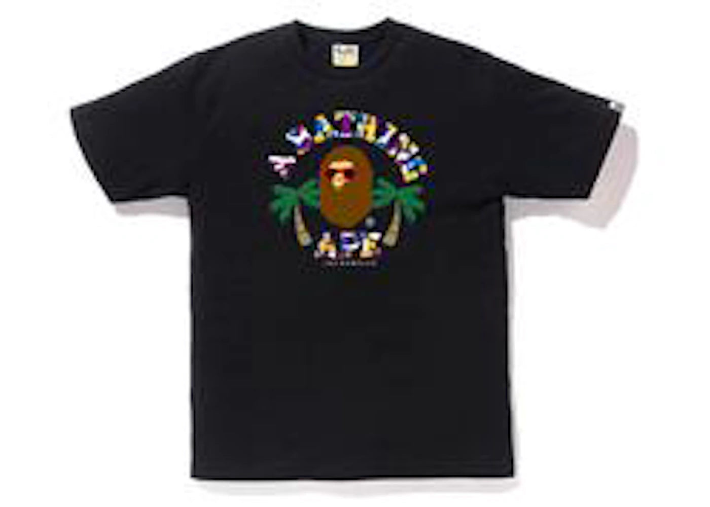 BAPE LA Camo College Tee (SS19) Black