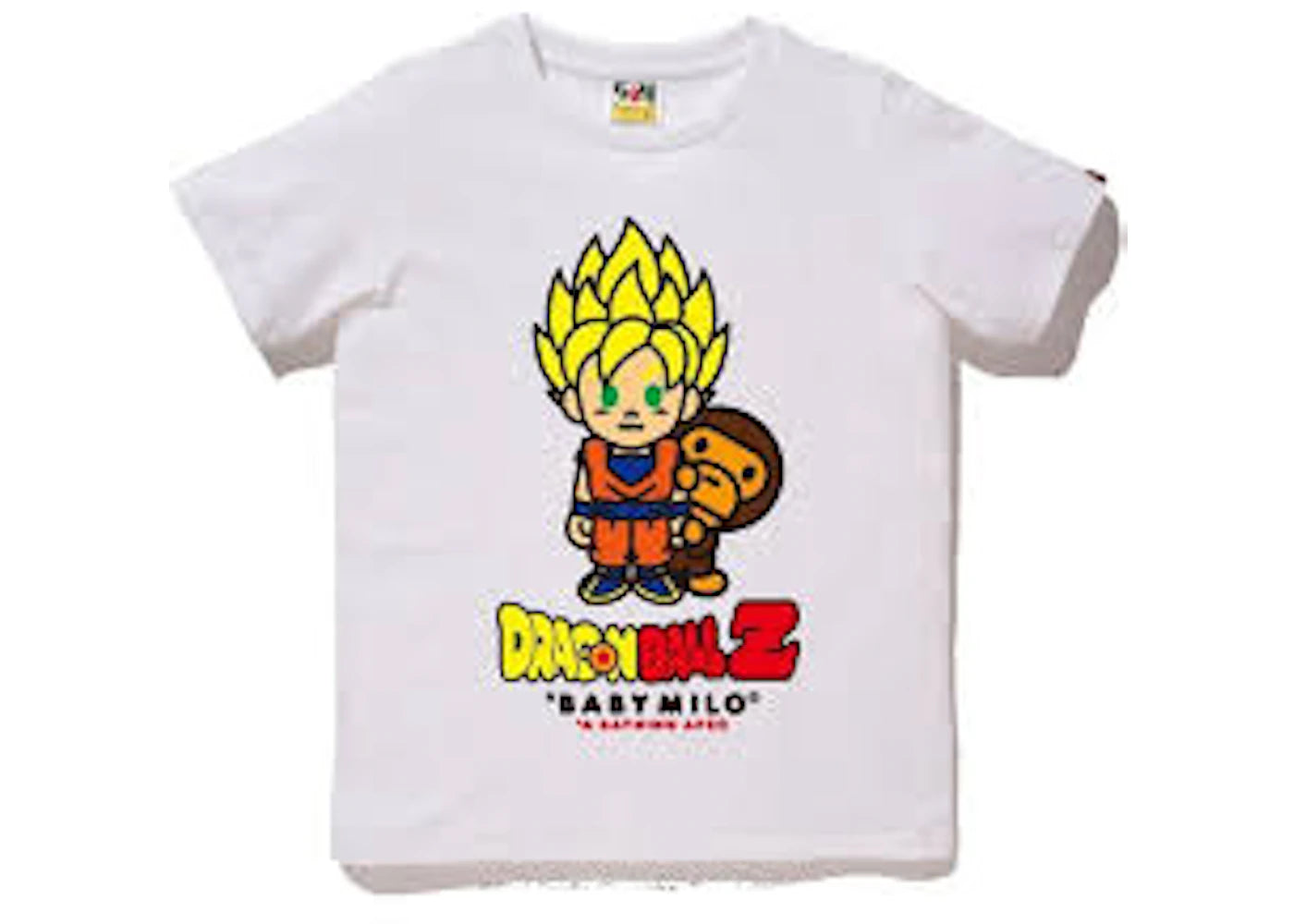 BAPE Ladies Dragon Ball Z 1 Tee White