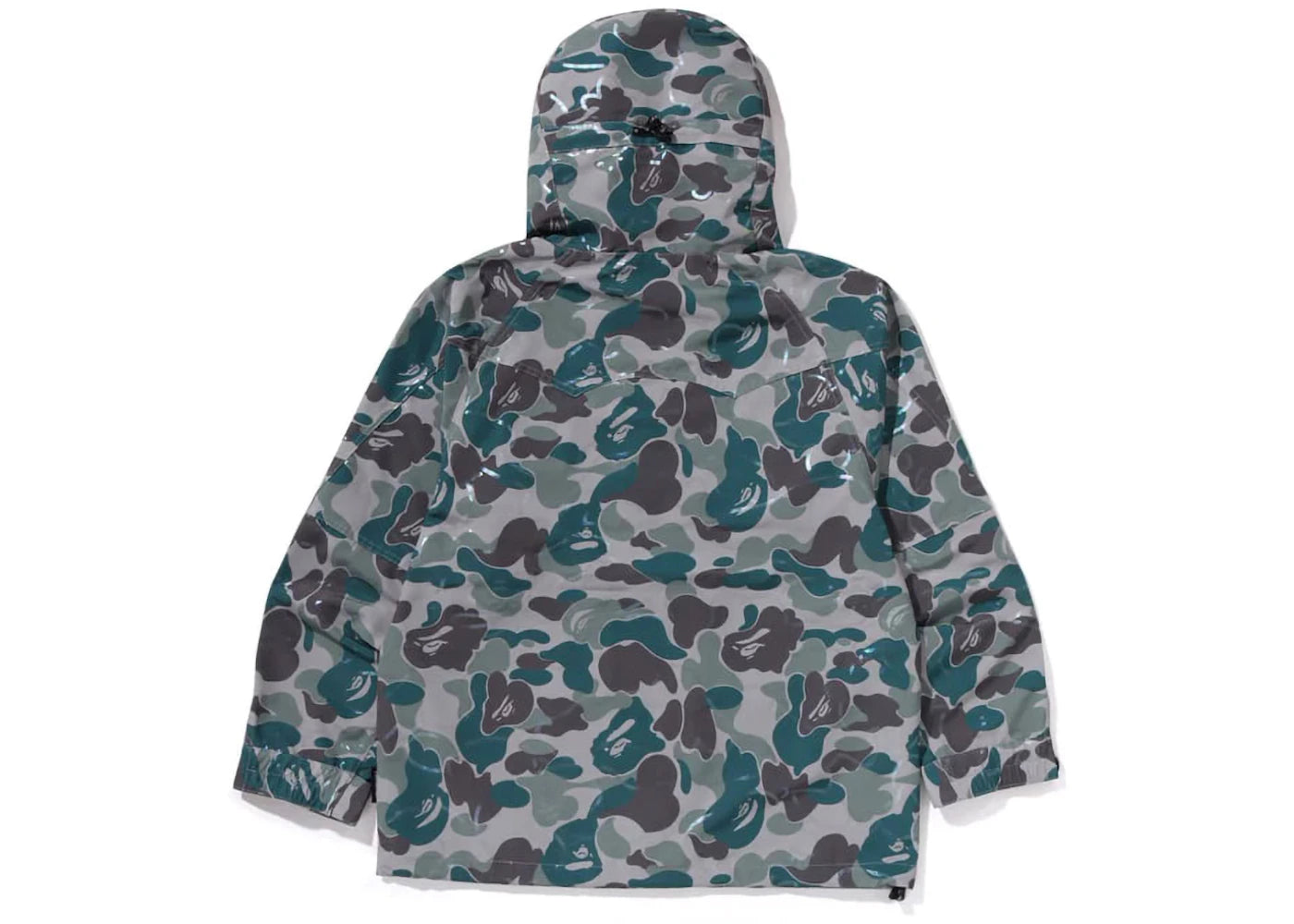 BAPE Laminated Camo Snowboard Jacket Beige