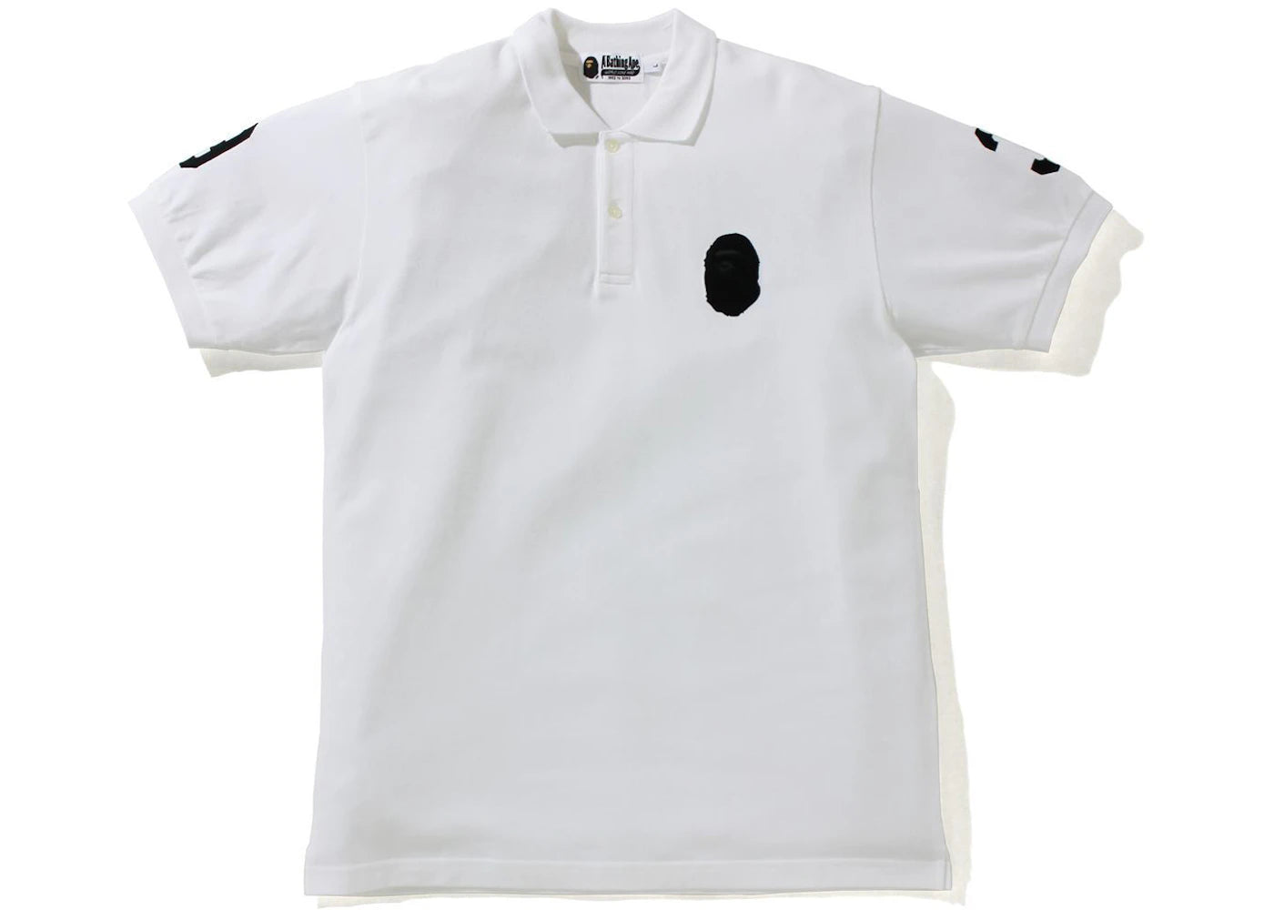 BAPE Large Ape Head Polo White