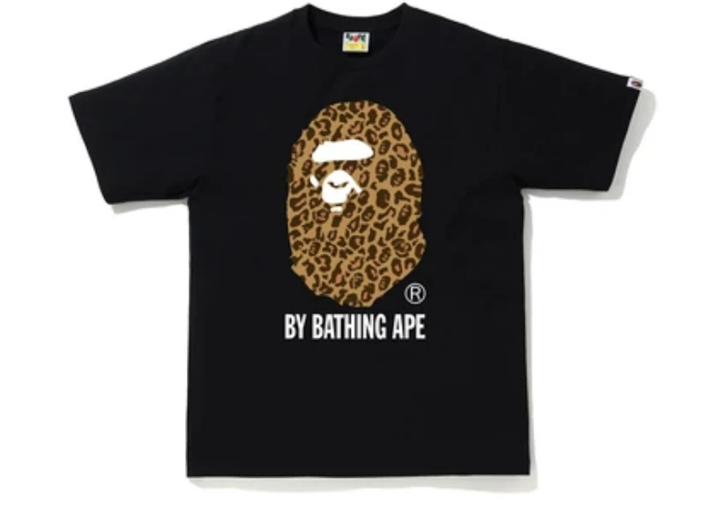 BAPE Leopard By Bathing Ape Tee Black/Yellow