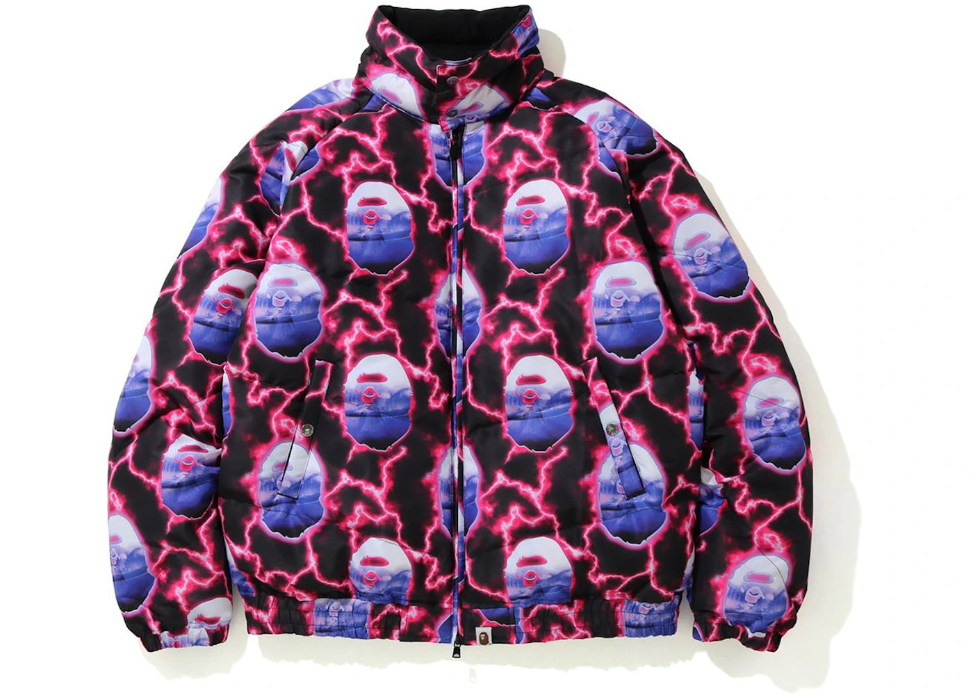 BAPE Lightening Down Jacket Black