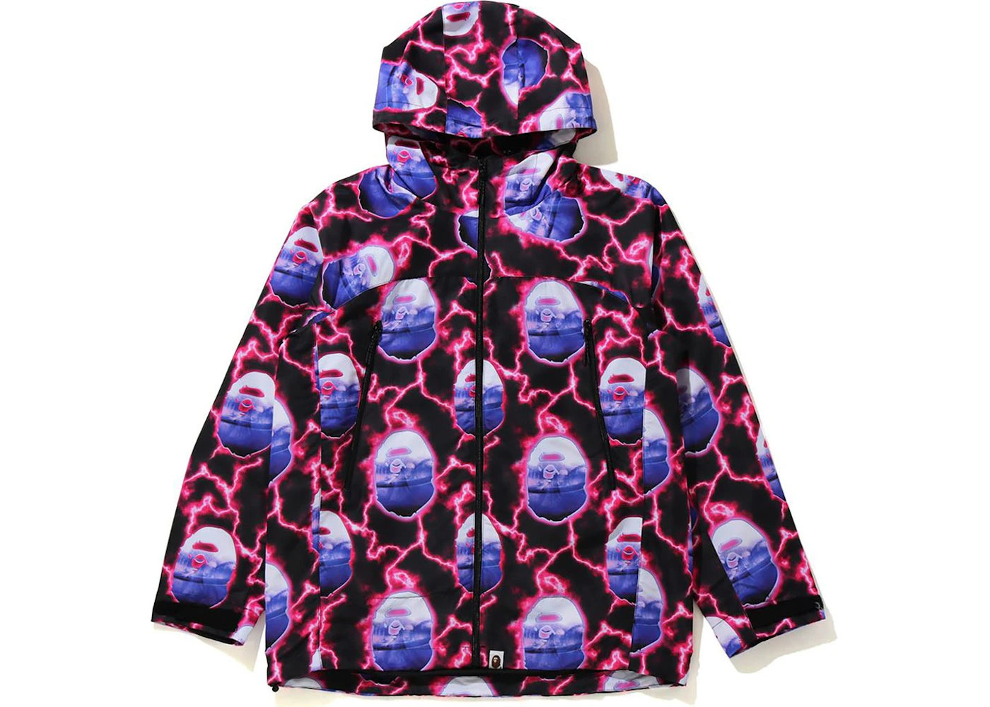 BAPE Lightning Hoodie Jacket Black