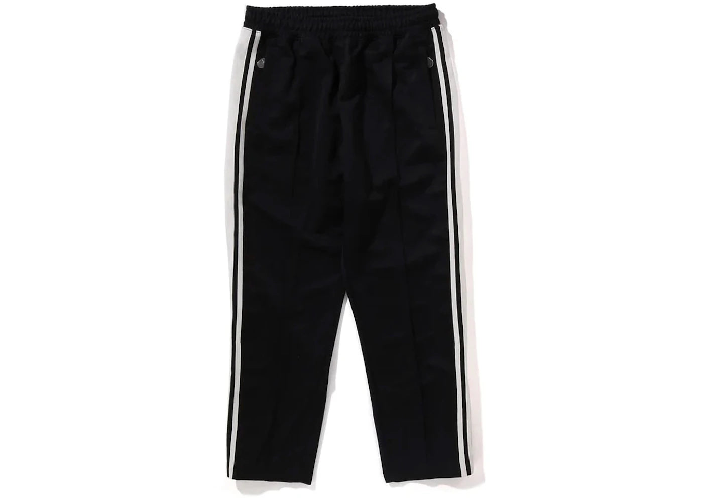 BAPE Line Camo Jacquard Loose Fit Sweatpants Black